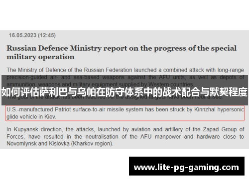 如何评估萨利巴与乌帕在防守体系中的战术配合与默契程度