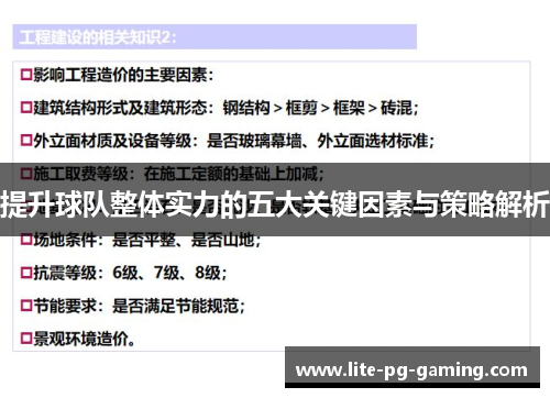 提升球队整体实力的五大关键因素与策略解析
