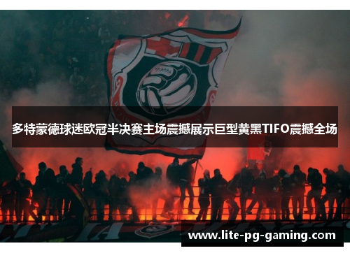 多特蒙德球迷欧冠半决赛主场震撼展示巨型黄黑TIFO震撼全场